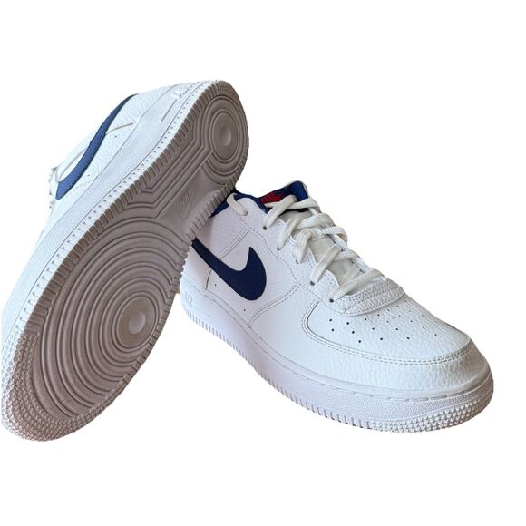 Nike AIR FORCE 1 LOW WHITE DEEP ROYAL CT3839-101 Size 7‎ Youth - Picture 16 of 16
